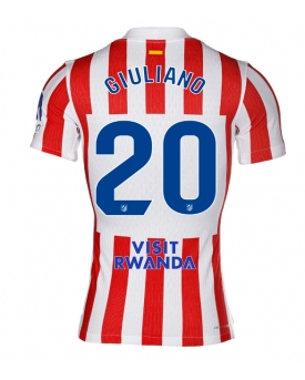 Billige Fotballdrakt Atletico Madrid Giuliano Simeone #20 Replika Hjemmedrakt 2025-26 Kortermet Billige Fotballdrakt Atletico Madrid Giuliano Simeone #20 Replika Hjemmedrakt 2025-26 Kortermet